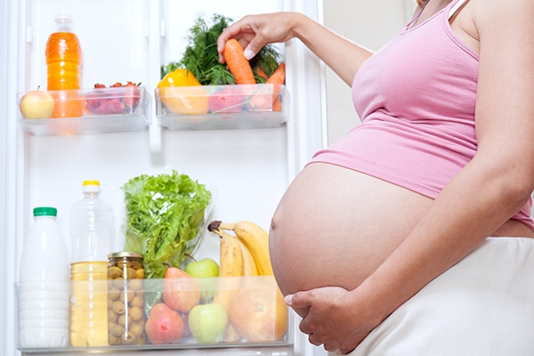 alimentación en el embarazo